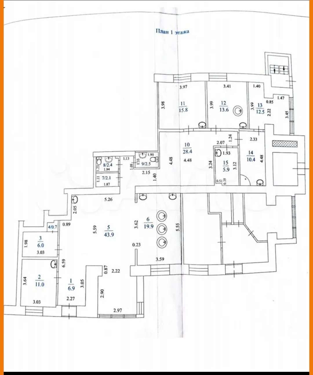 Аренда коммерческой недвижимости, 182м <sup>2</sup>, Тольятти, Маршала Жукова улица,  29а
