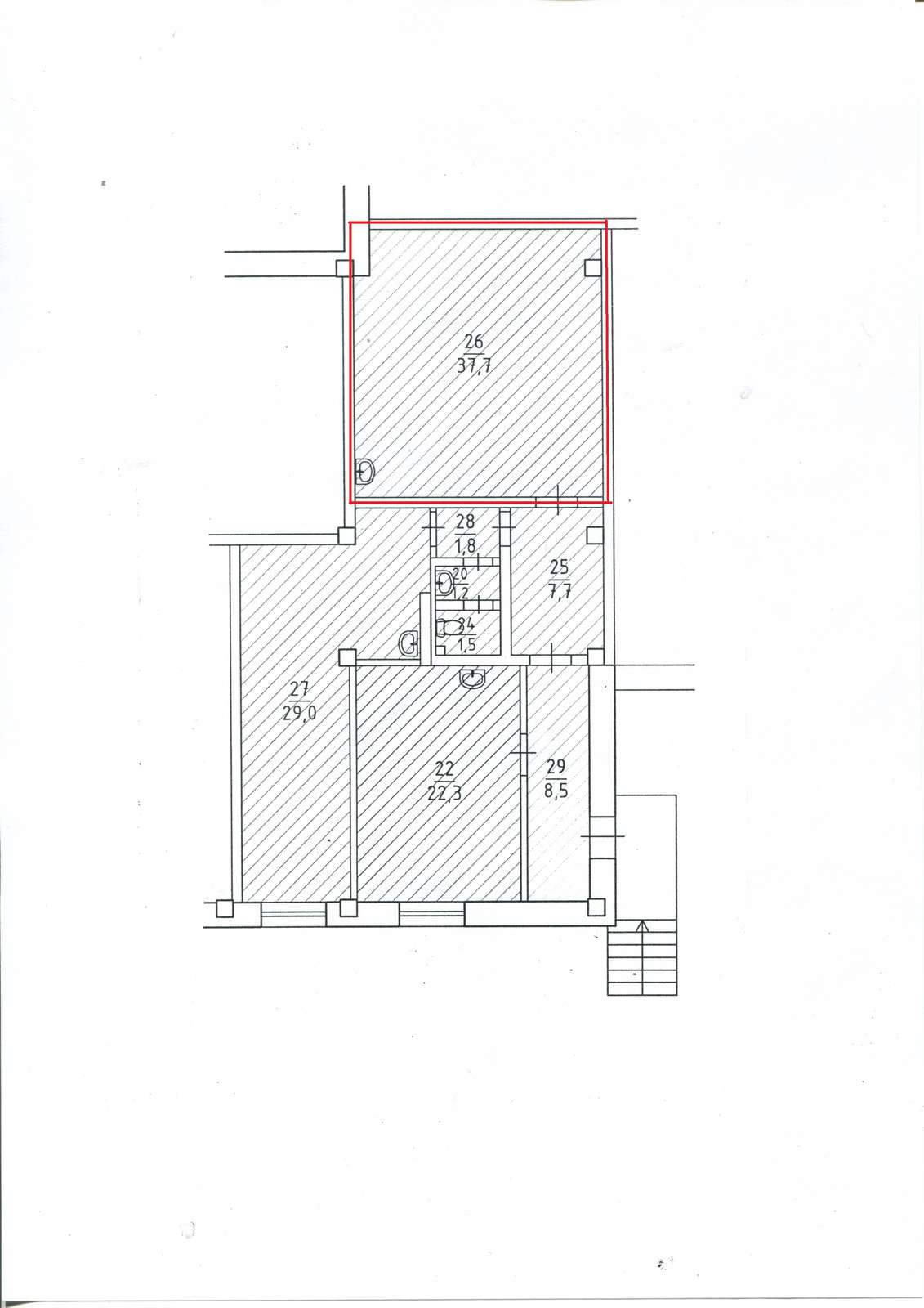 Продажа коммерческой недвижимости, 44м <sup>2</sup>, Тольятти, Мира улица,  93