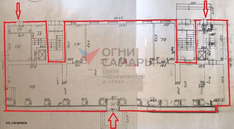 Продажа коммерческой недвижимости, 321м <sup>2</sup>, Самара, Гагарина улица,  124