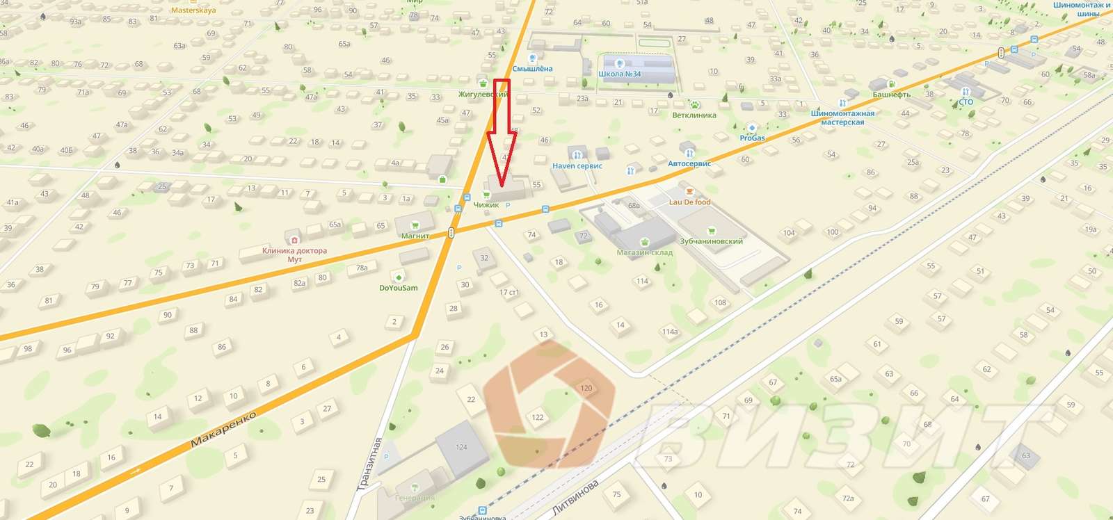 Аренда коммерческой недвижимости, 85м <sup>2</sup>, Самара, Аэропортовское шоссе,  59