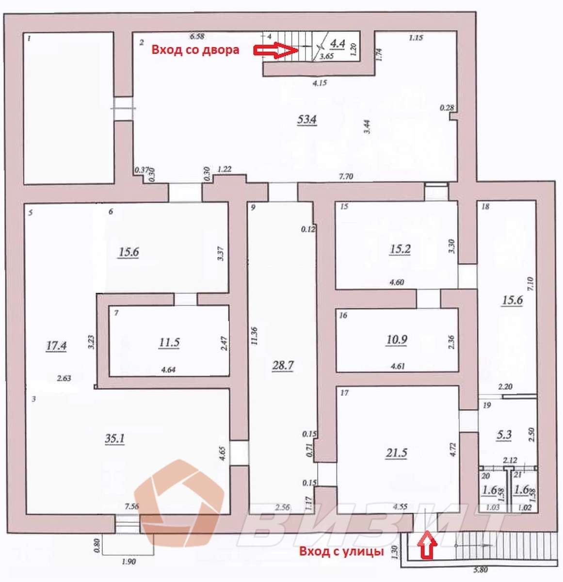 Продажа коммерческой недвижимости, 240м <sup>2</sup>, Самара, Чапаевская улица,  106