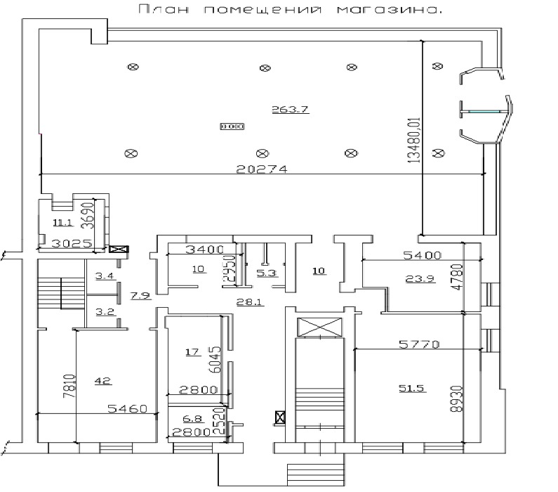 Продажа коммерческой недвижимости, 580м <sup>2</sup>, Самара, Ленина проспект,  14