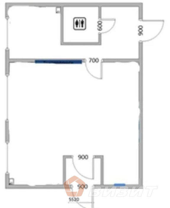 Аренда коммерческой недвижимости, 42м <sup>2</sup>, Самара, Победы улица,  79