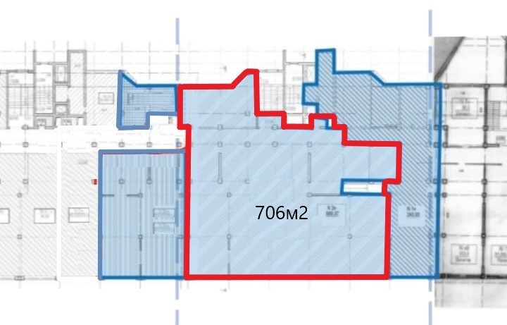 Аренда коммерческой недвижимости, 706м <sup>2</sup>, Самара, Московское шоссе,  51