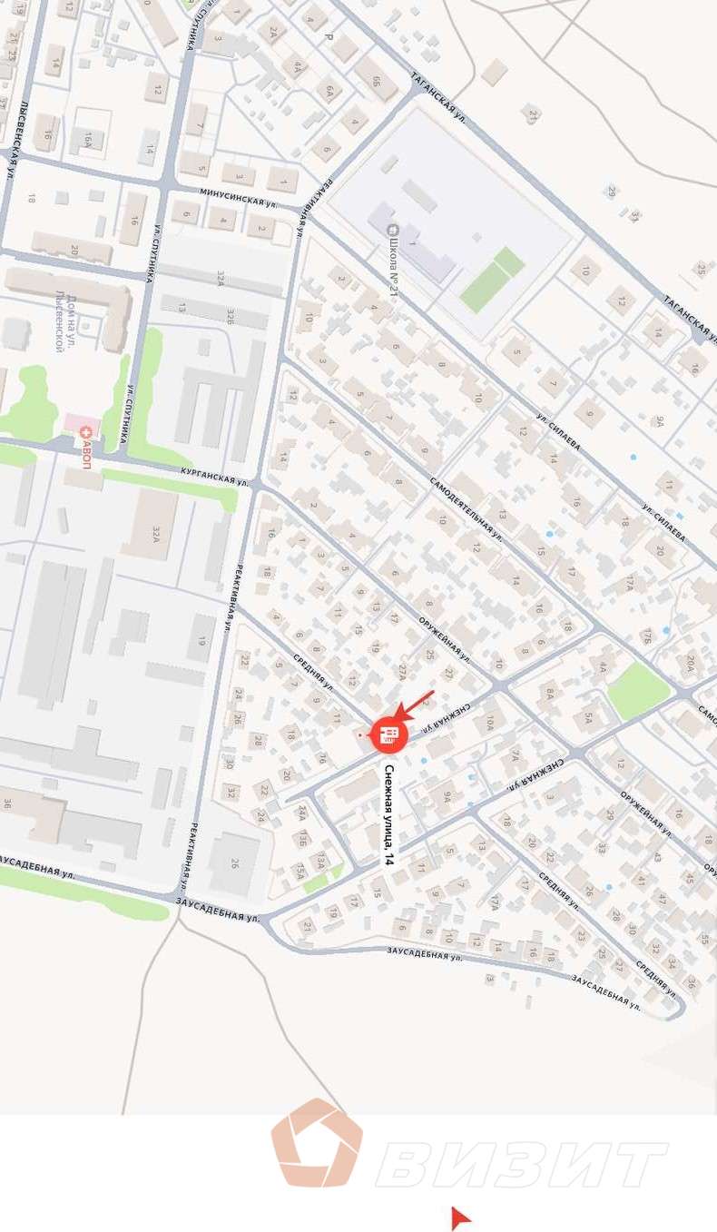 Аренда коммерческой недвижимости, 59м <sup>2</sup>, Самара, Снежная улица,  14