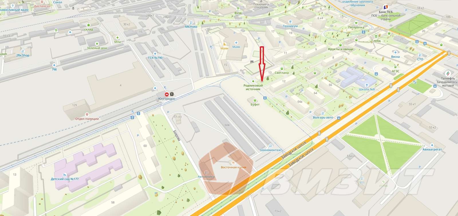 Аренда коммерческой недвижимости, 36м <sup>2</sup>, Самара, Костромской переулок,  13/1