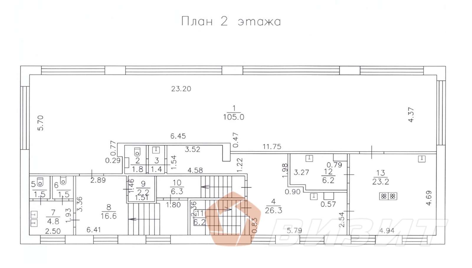Продажа коммерческой недвижимости, 590м <sup>2</sup>, Самара, Ташкентская улица,  102б