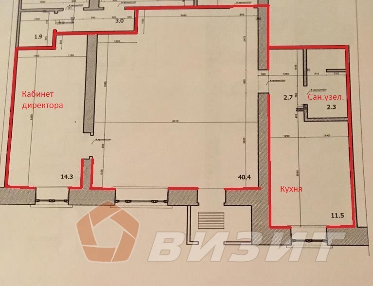 Аренда коммерческой недвижимости, 75м <sup>2</sup>, Самара, Ленина проспект,  3