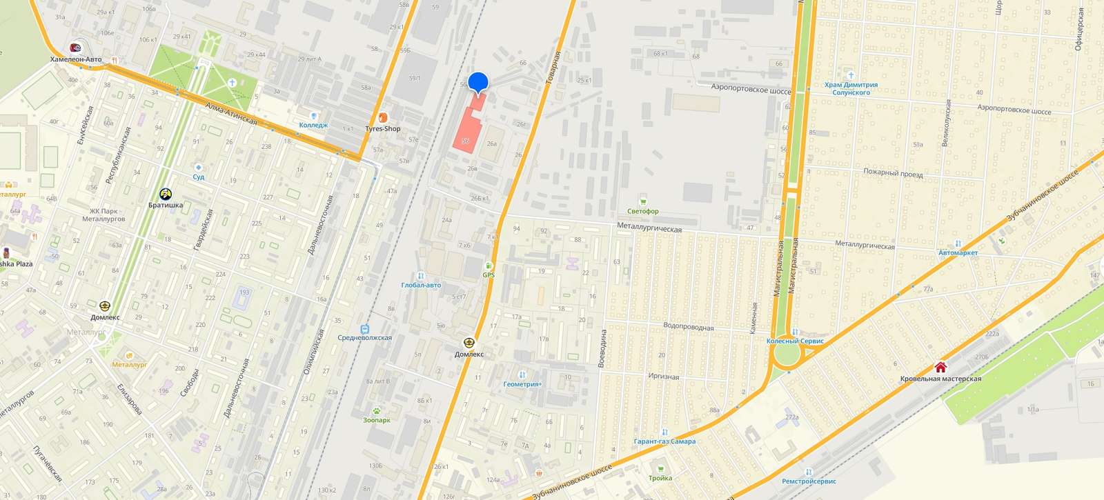 Аренда коммерческой недвижимости, 2000м <sup>2</sup>, Самара, Товарная улица,  56