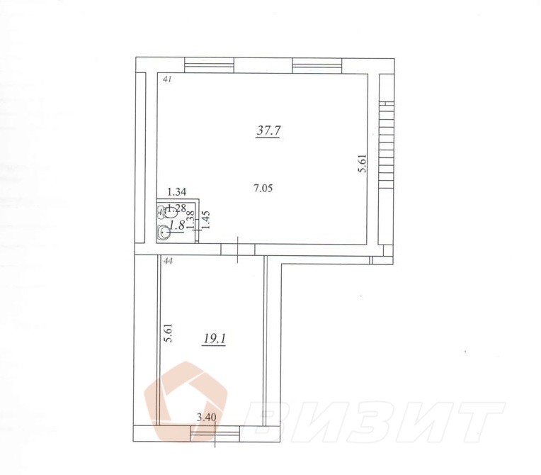 Продажа коммерческой недвижимости, 58м <sup>2</sup>, Самара, Металлургов проспект,  87
