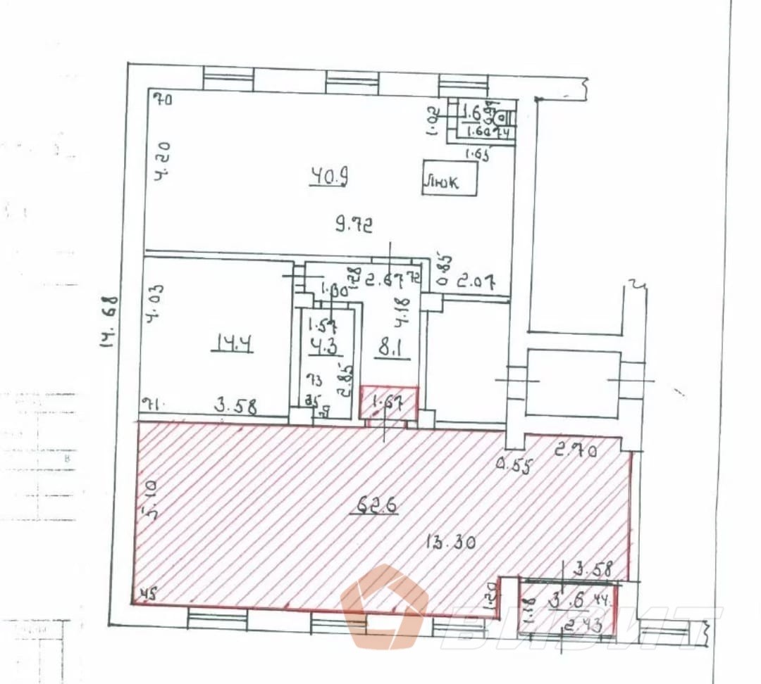 Аренда коммерческой недвижимости, 140м <sup>2</sup>, Самара, Победы улица,  106
