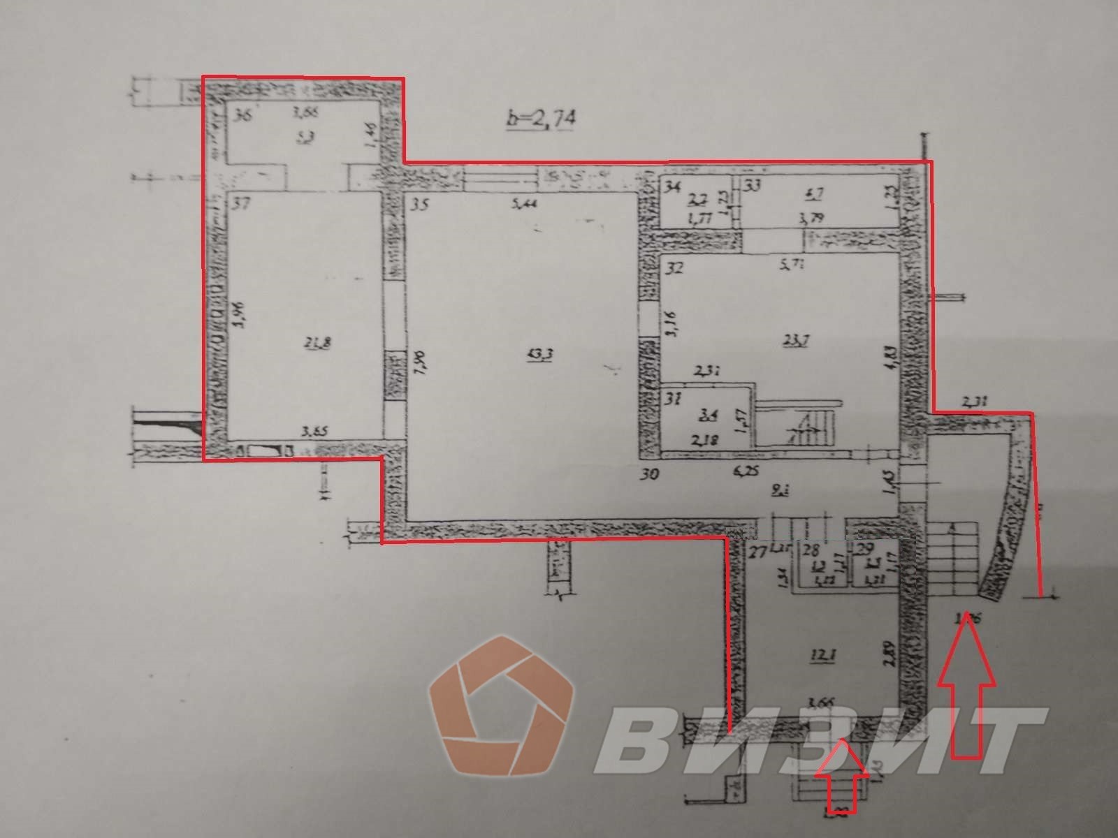 Аренда коммерческой недвижимости, 124м <sup>2</sup>, Самара, Молодежная улица,  6