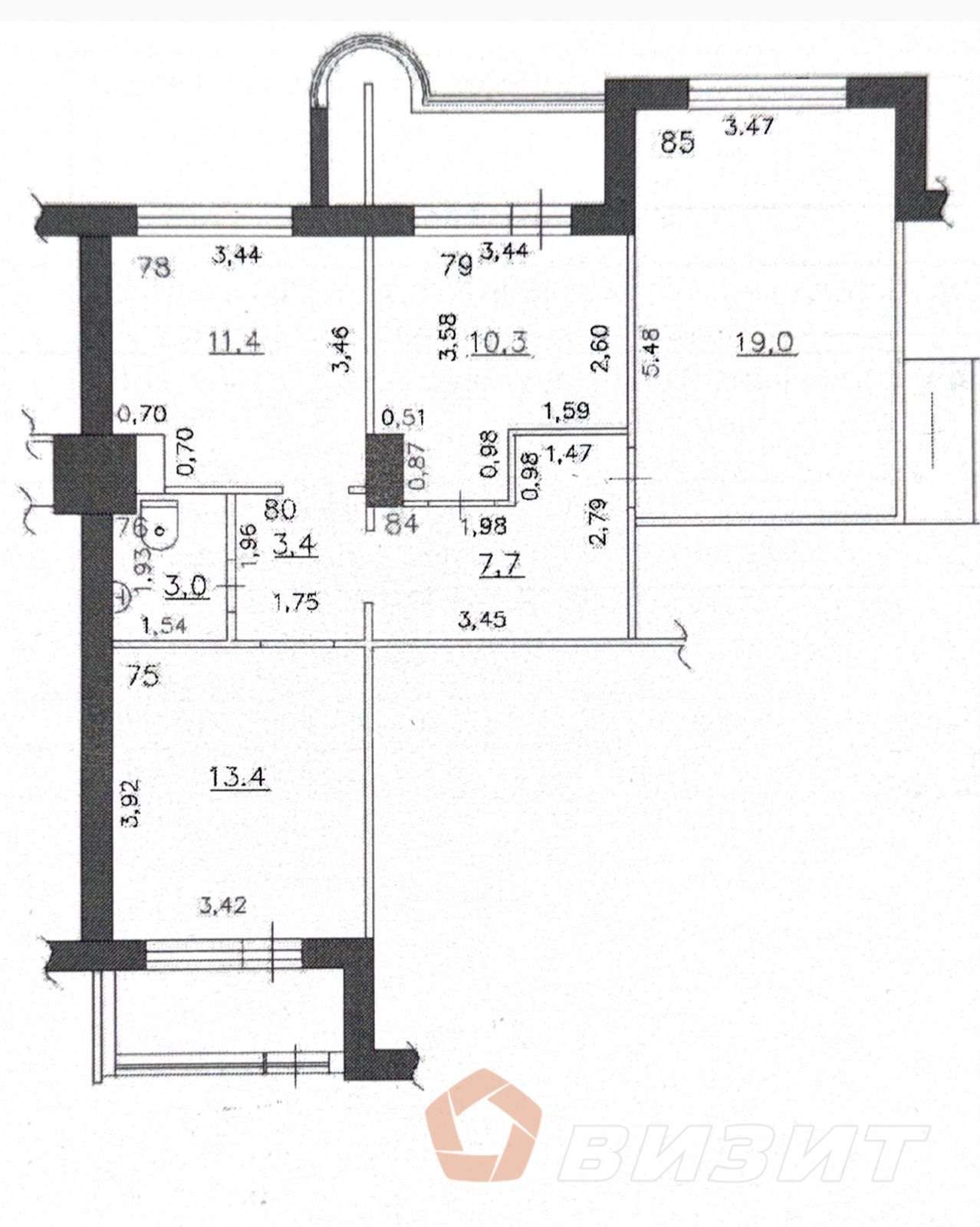 Продажа коммерческой недвижимости, 70м <sup>2</sup>, Самара, Урицкого улица,  30