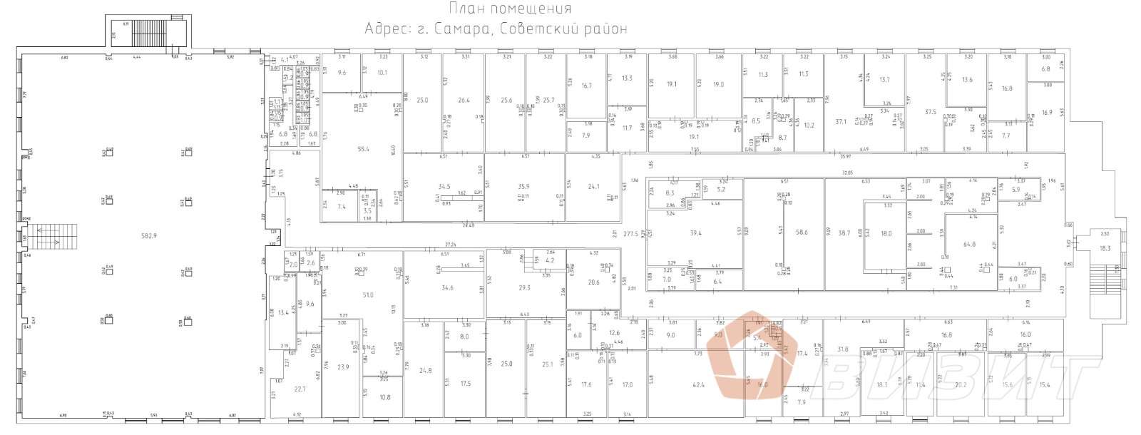Продажа коммерческой недвижимости, 2397м <sup>2</sup>, Самара, Ставропольская улица,  3