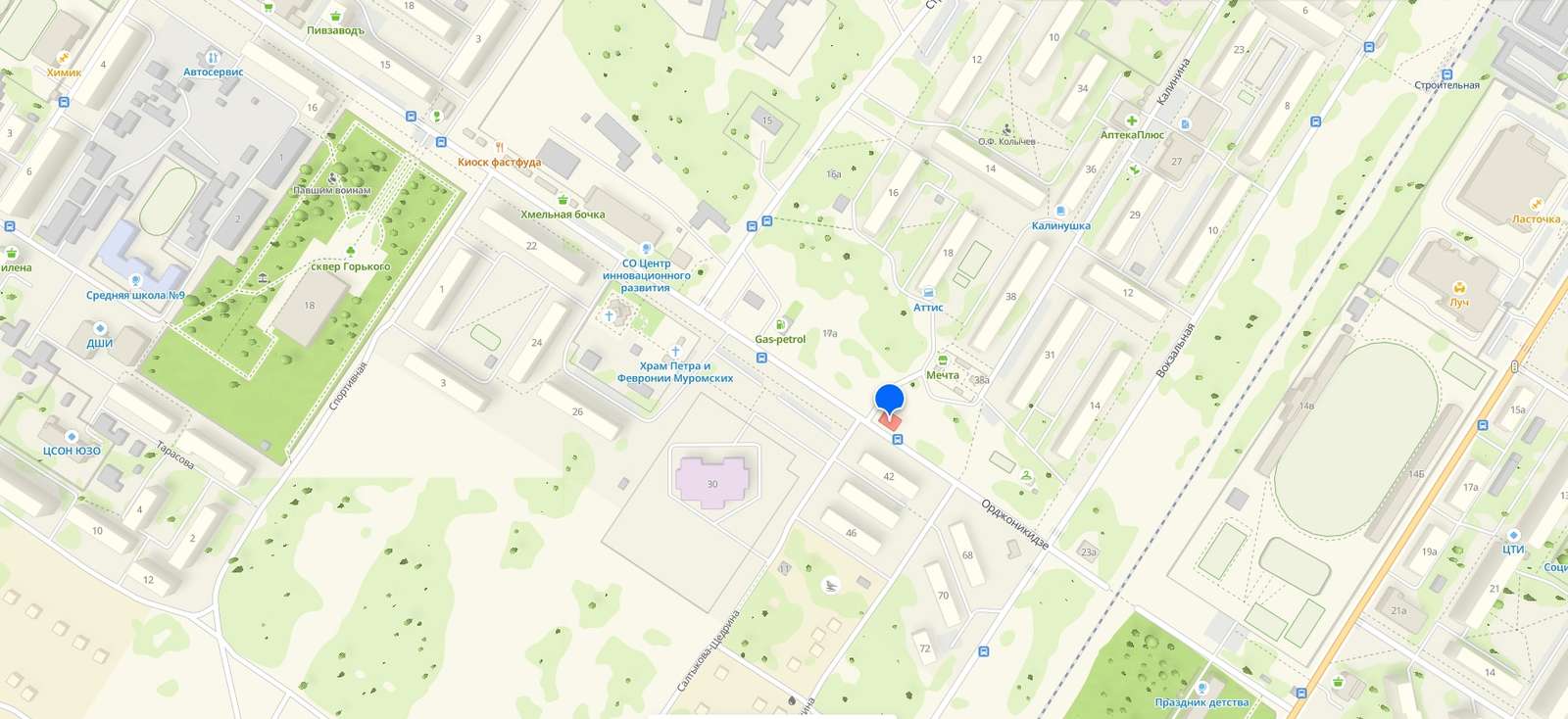 Аренда коммерческой недвижимости, 104м <sup>2</sup>, Чапаевск, Орджоникидзе улица,  9б