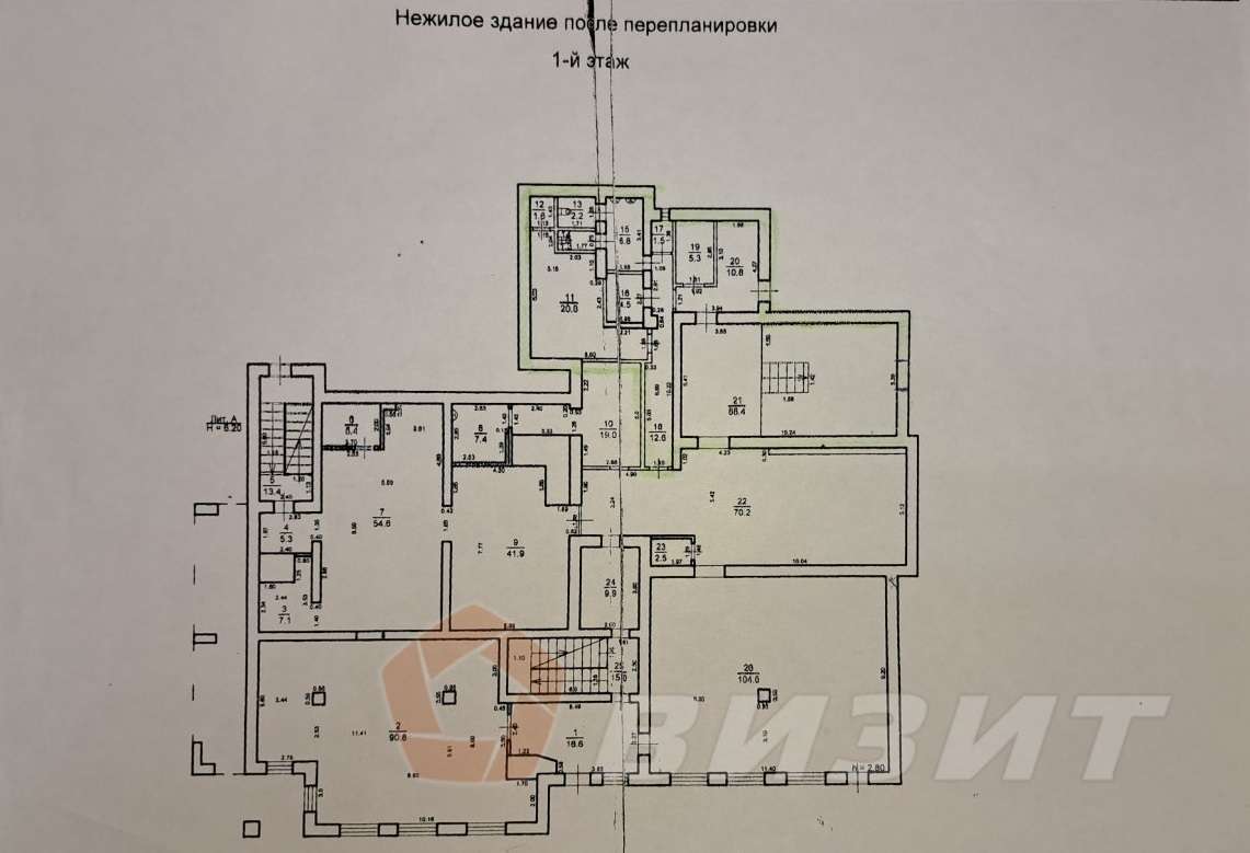 Продажа коммерческой недвижимости, 1109м <sup>2</sup>, Самарская, улица Мамистова,  32А