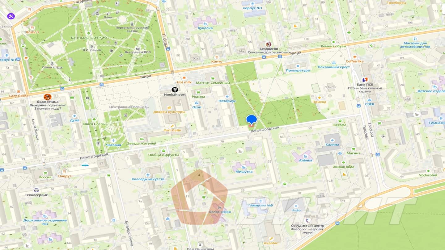 Продажа коммерческой недвижимости, 65м <sup>2</sup>, Тольятти, Мира улица,  79а