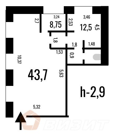 Продажа коммерческой недвижимости, 72м <sup>2</sup>, Самара, Лесная улица,  7