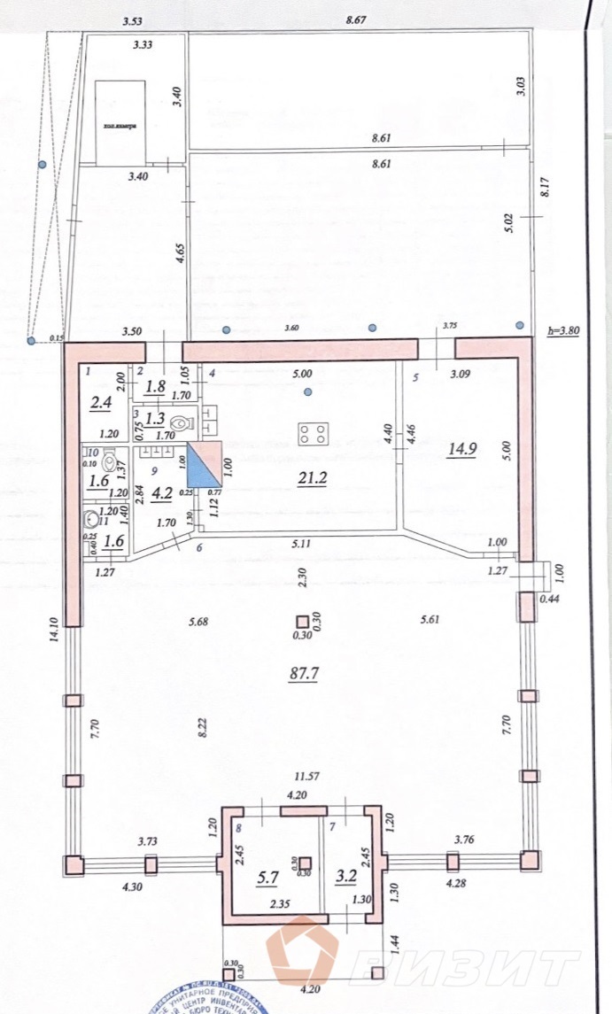 Аренда коммерческой недвижимости, 289м <sup>2</sup>, Самара, Хлебная пл,  кА
