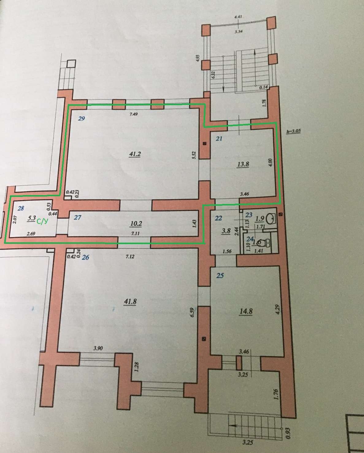 Аренда коммерческой недвижимости, 64м <sup>2</sup>, Самара, Красноармейская улица,  99