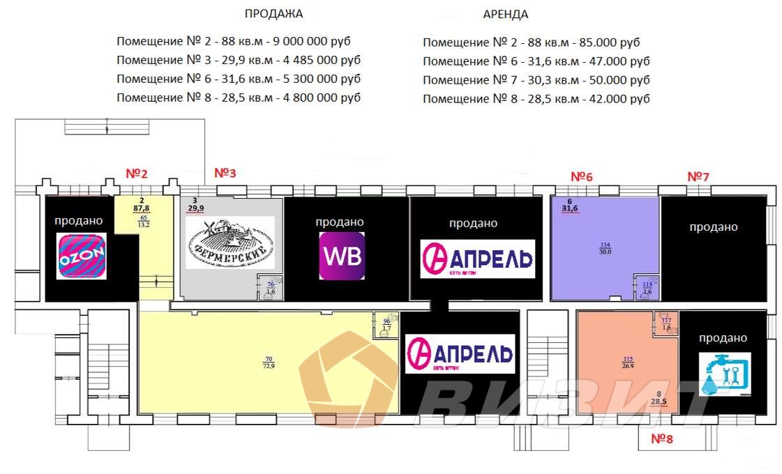 Продажа коммерческой недвижимости, 30м <sup>2</sup>, Самара, Ставропольская улица,  98к1