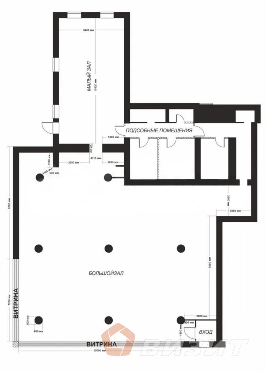 Аренда коммерческой недвижимости, 368м <sup>2</sup>, Тольятти, Мира улица,  160