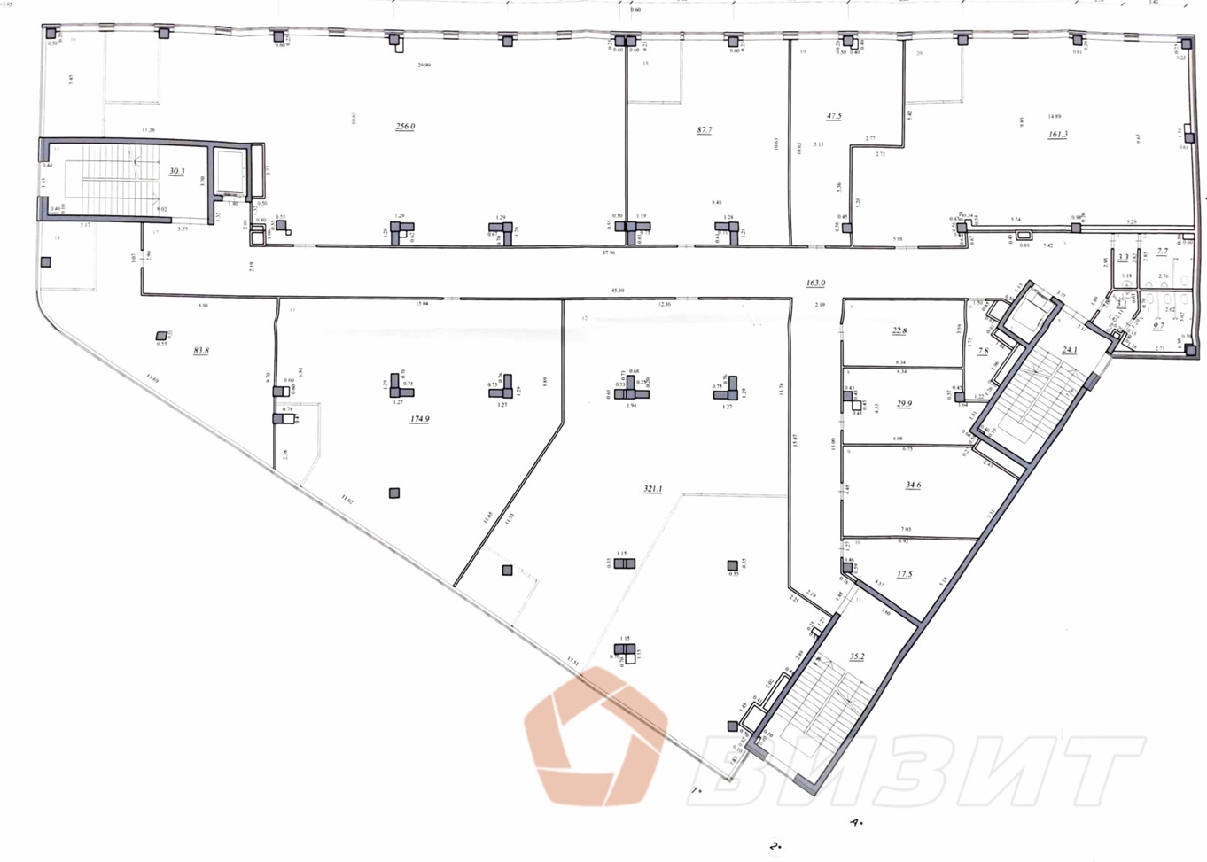 Аренда коммерческой недвижимости, 1450м <sup>2</sup>, Самара, Московское шоссе,  4акст1