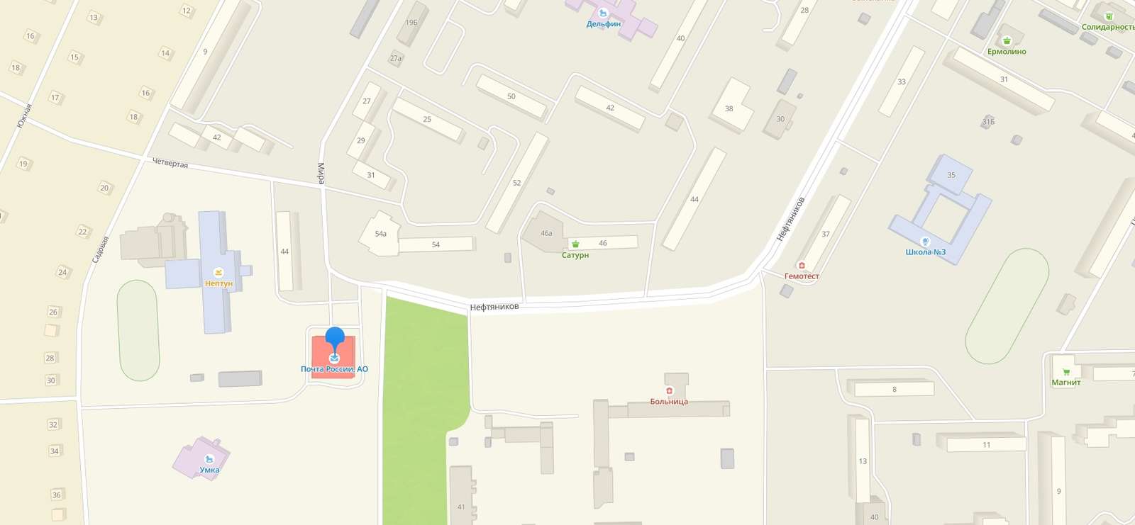 Аренда коммерческой недвижимости, 188м <sup>2</sup>, Нефтегорск, Нефтяников улица,  41