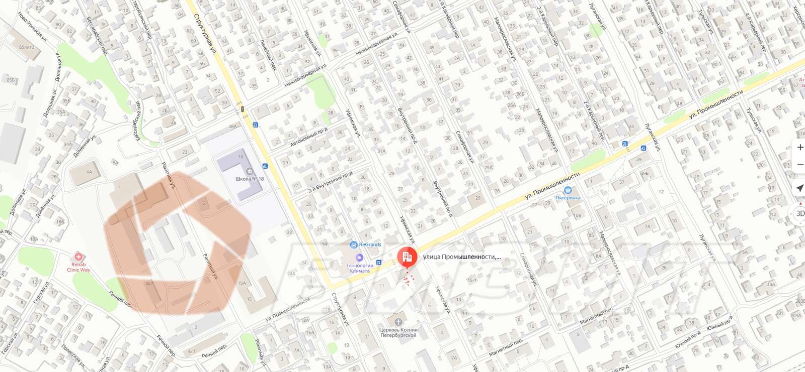 Аренда коммерческой недвижимости, 114м <sup>2</sup>, Самара, Промышленности улица,  13