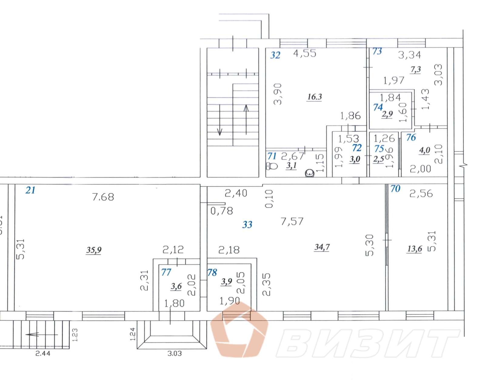 Продажа коммерческой недвижимости, 131м <sup>2</sup>, Самара, Гагарина улица,  32