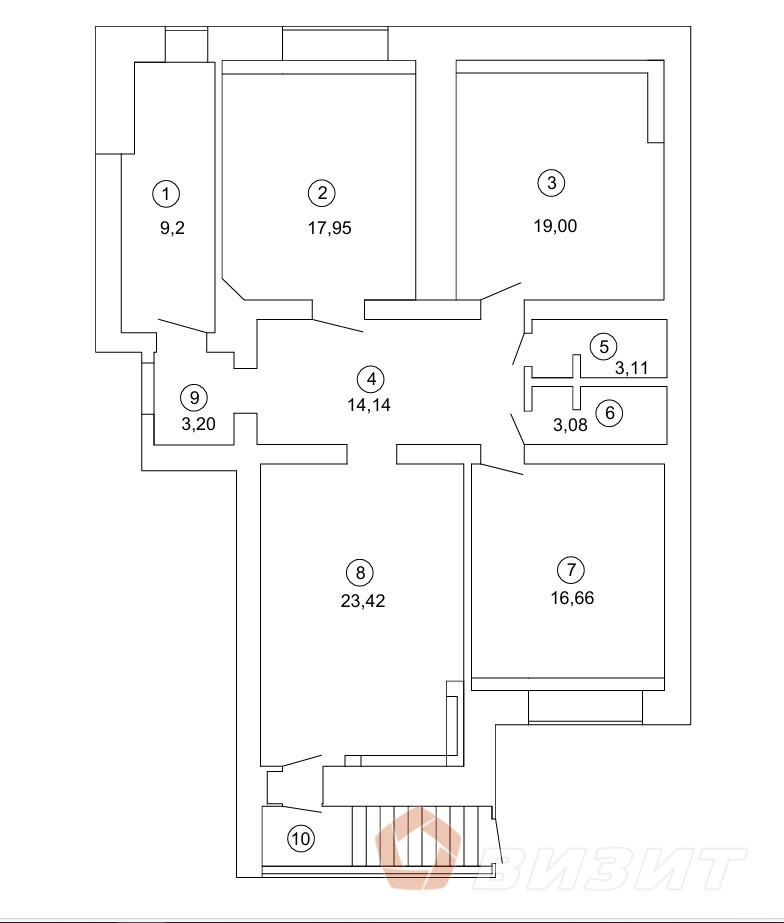Продажа коммерческой недвижимости, 110м <sup>2</sup>, Самара, Рабочая улица,  95