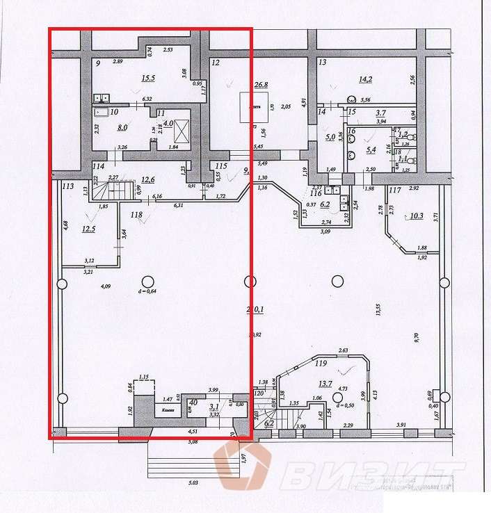 Аренда коммерческой недвижимости, 132м <sup>2</sup>, Самара, Кирова проспект,  210