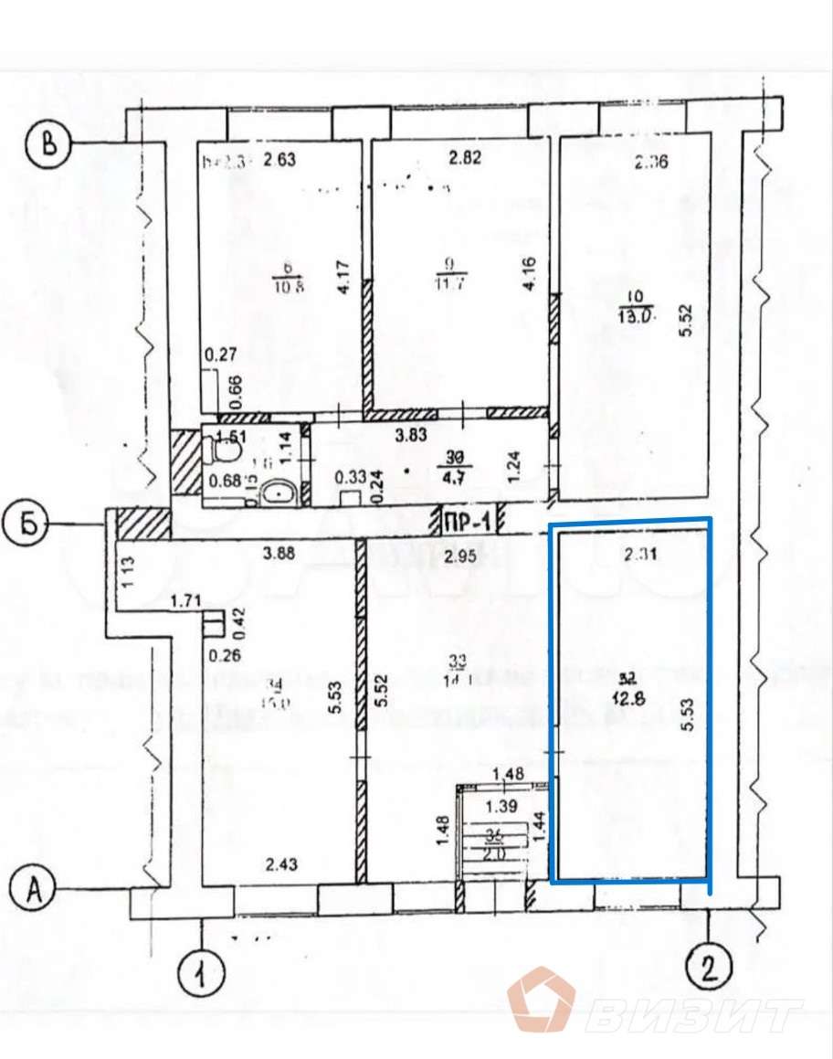 Аренда коммерческой недвижимости, 12м <sup>2</sup>, Самара, Никитинская пл,  26