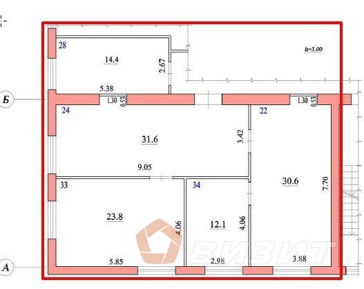 Аренда коммерческой недвижимости, 112м <sup>2</sup>, Самара, Санфировой улица,  95/4