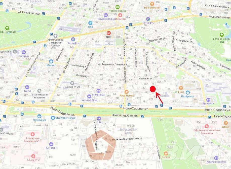 Продажа коммерческой недвижимости, 46м <sup>2</sup>, Самара, Академика Павлова улица,  35