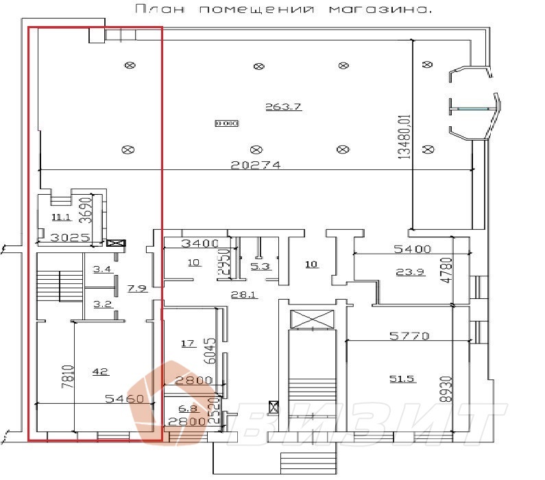 Аренда коммерческой недвижимости, 128м <sup>2</sup>, Самара, Ленина проспект,  14
