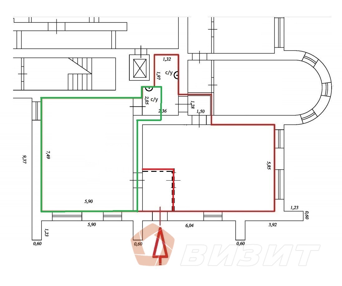 Продажа коммерческой недвижимости, 99м <sup>2</sup>, Самара, Енисейская улица,  54