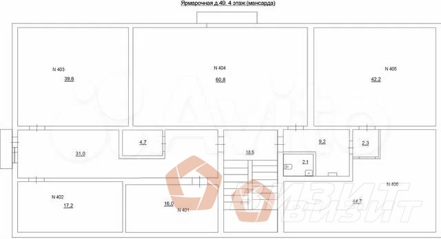 Аренда коммерческой недвижимости, 1399м <sup>2</sup>, Самара, Ярмарочная улица,  49