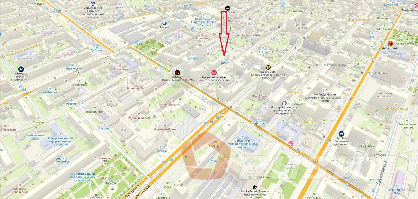 Продажа коммерческой недвижимости, 395м <sup>2</sup>, Самара, Пушкина улица,  223