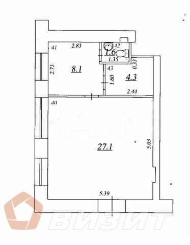 Аренда коммерческой недвижимости, 41м <sup>2</sup>, Самара, Победы улица,  122