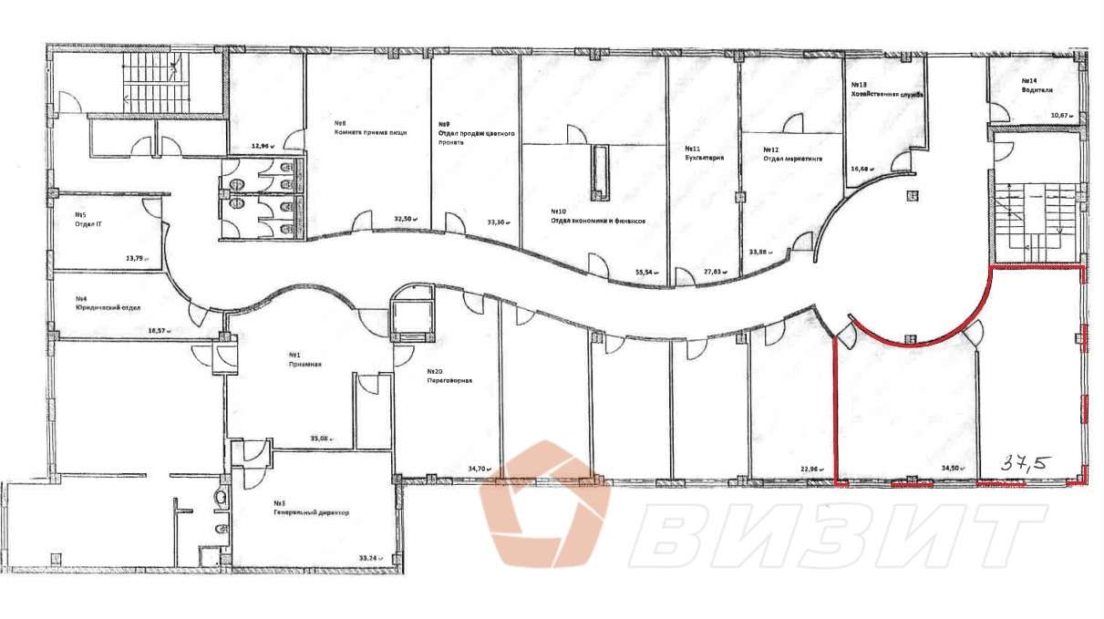 Аренда коммерческой недвижимости, 72м <sup>2</sup>, Самара, Ерошевского улица,  20