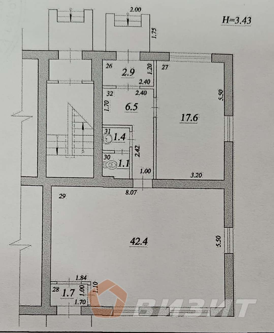 Аренда коммерческой недвижимости, 73м <sup>2</sup>, Самара, Гагарина улица,  98