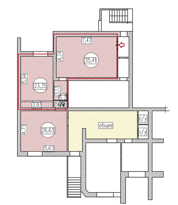 Аренда коммерческой недвижимости, 68м <sup>2</sup>, Самара, Садовая улица,  200