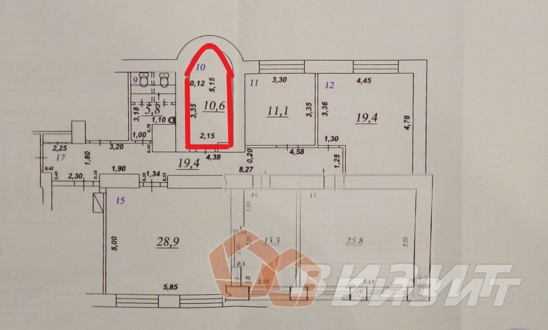 Аренда коммерческой недвижимости, 10м <sup>2</sup>, Самара, Алексея Толстого улица,  45а