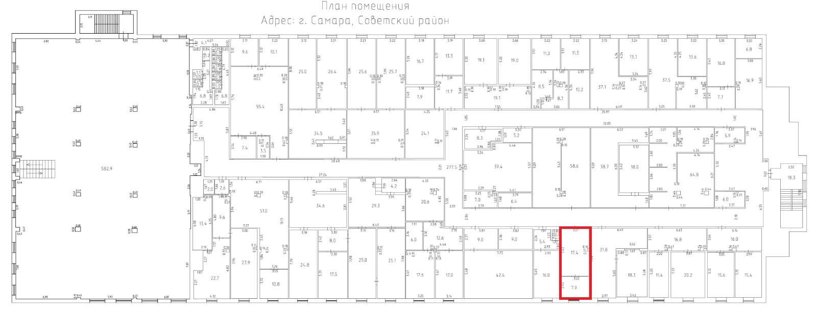 Аренда коммерческой недвижимости, 25м <sup>2</sup>, Самара, Ставропольская улица,  3