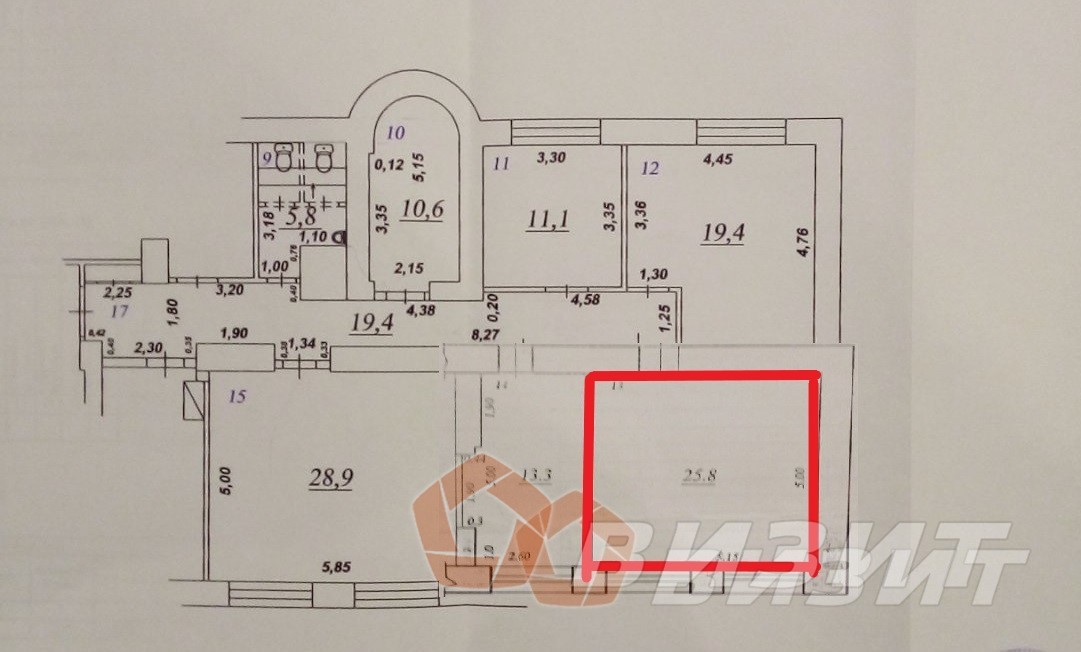Аренда коммерческой недвижимости, 25м <sup>2</sup>, Самара, Алексея Толстого улица,  45а
