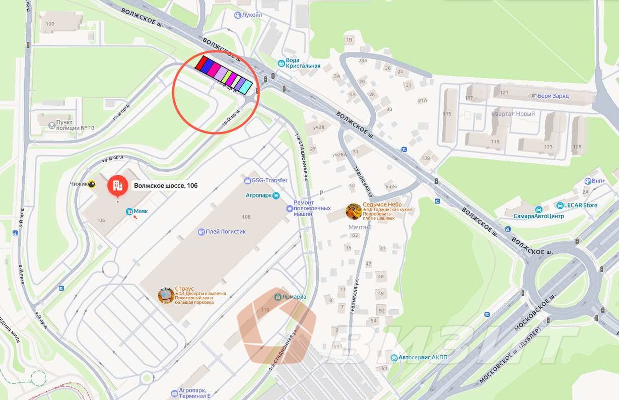 Аренда коммерческой недвижимости, 480м <sup>2</sup>, Самара, Волжское шоссе,  106