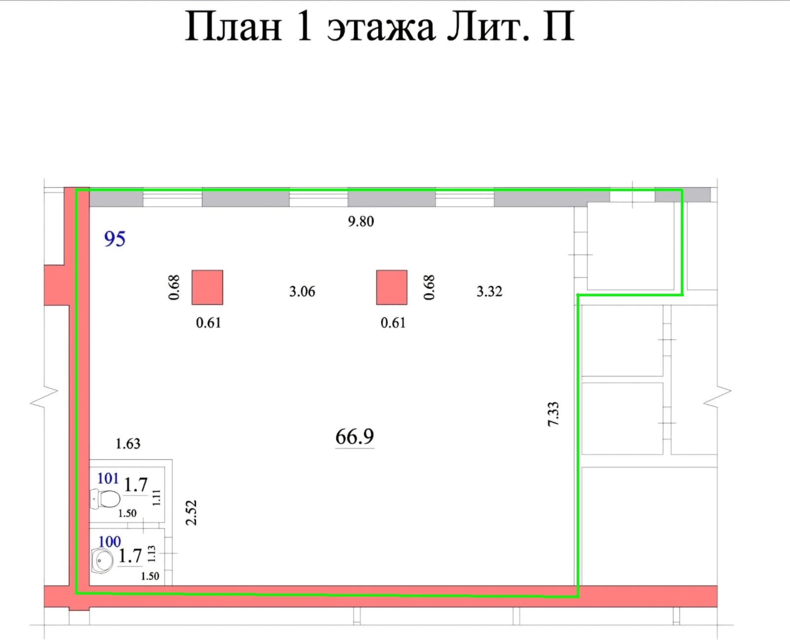 Аренда коммерческой недвижимости, 70м <sup>2</sup>, Самара, Стара Загора улица,  203