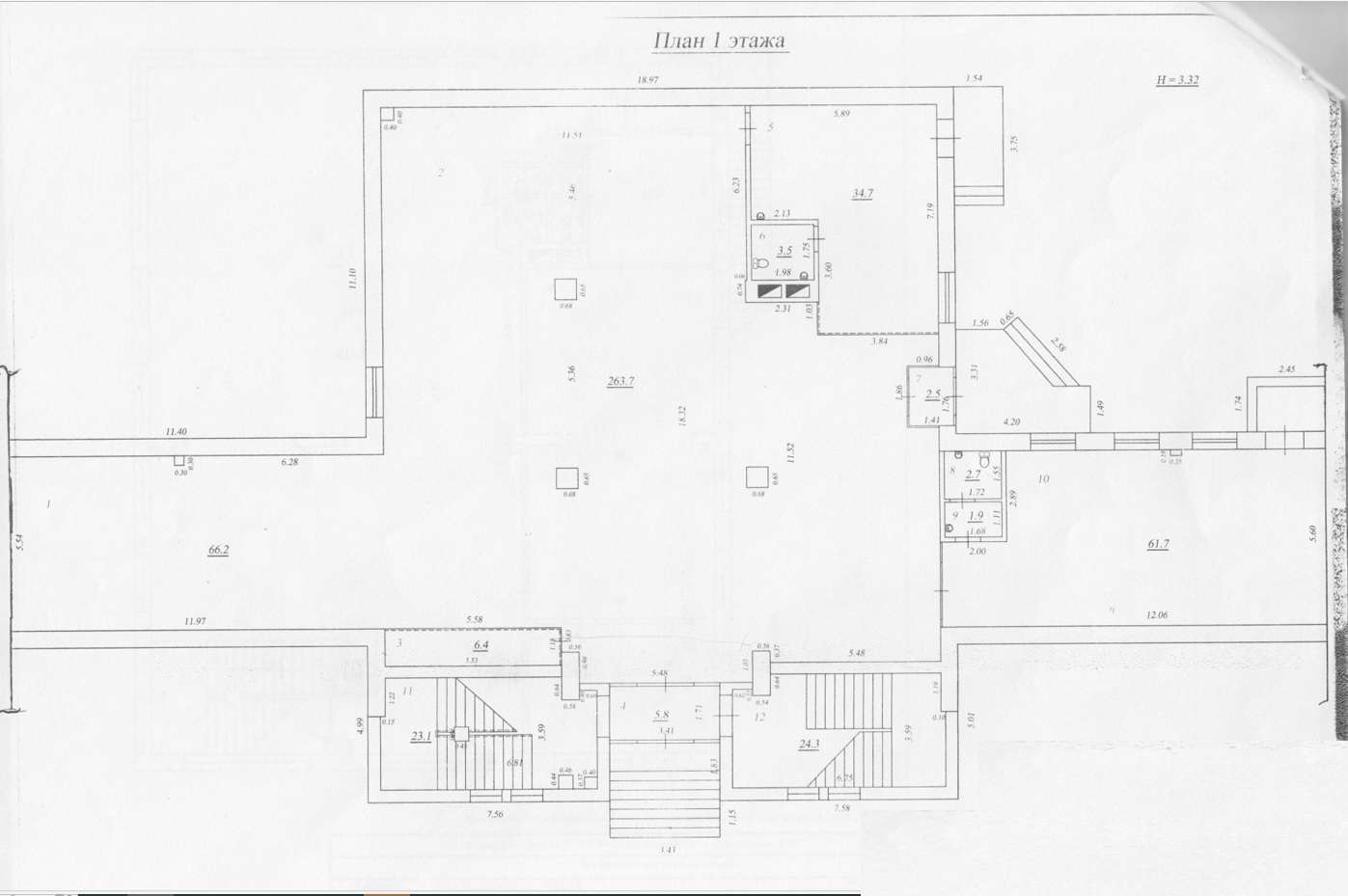 Продажа коммерческой недвижимости, 1356м <sup>2</sup>, Самара, Запорожская улица,  43