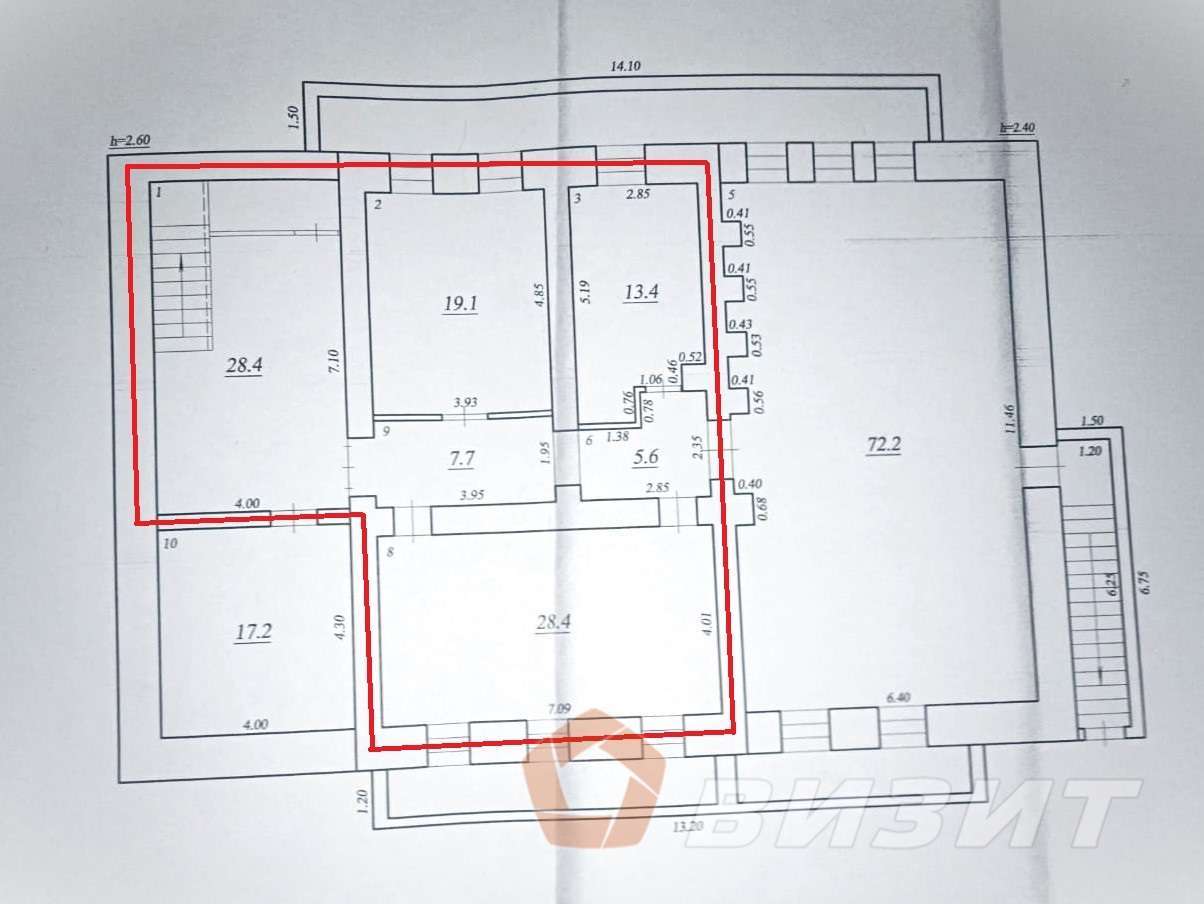 Аренда коммерческой недвижимости, 102м <sup>2</sup>, Самара, Самарская улица,  195